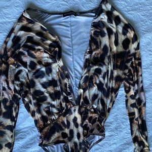 Cheetah Print Body Suit